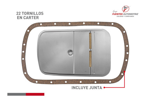 Filtro + Junta Chromite Jt8103c Transmision Automatica