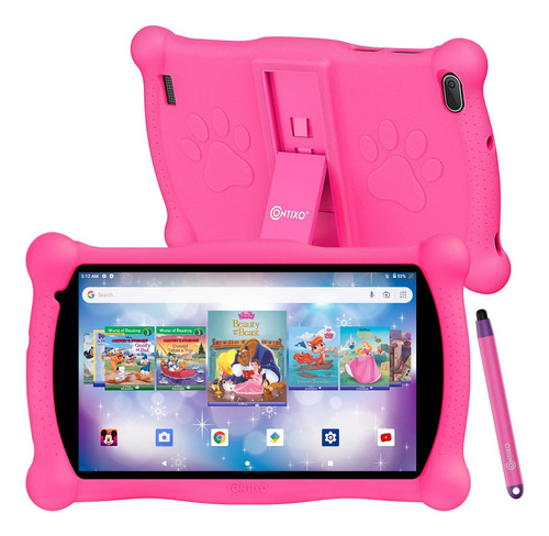 Contixo Kids Tablet V10, 7 Pulgadas Hd, Edades 3-7, Tablet