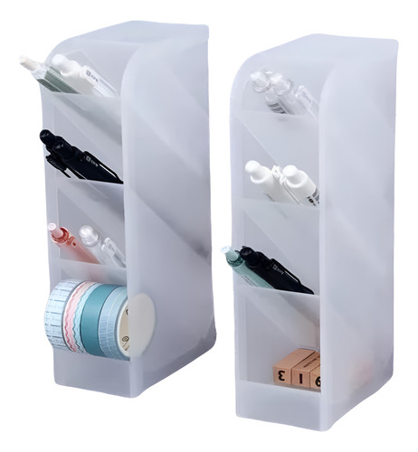 Organizador Accesorios Lápices Maquillaje Con Cubículos 