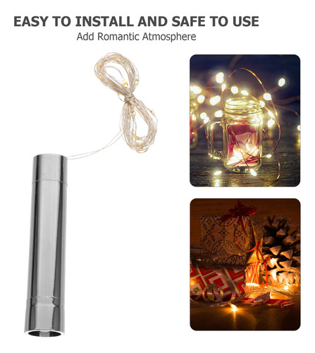 Lámpara Led Creativa De Alambre De Cobre Con Luz Led Creativ