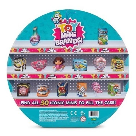 Imagen 2 de 6 de Mini Toys Mini Brands 5 Surprise Con Estuche 7780