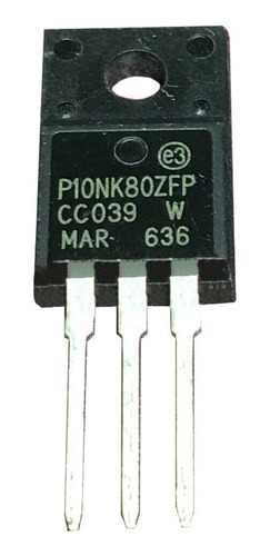 Stp10nk80zfp P10nk80zfp 800v  10a To-220fp Mosfet