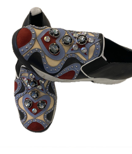 Zapatillas Jazmín Chebar Urbanas Anchas Mujer (Usado)