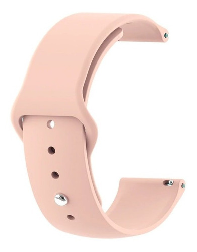 Correa Deportiva Lisa D Lujo Para Amazfit Pace + Mica Rosa Claro