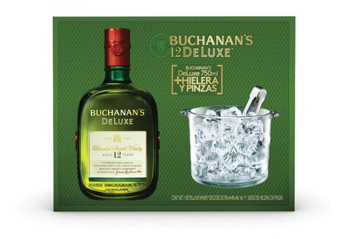 Whisky Buchanans 12 Años 750 Ml + Hielera