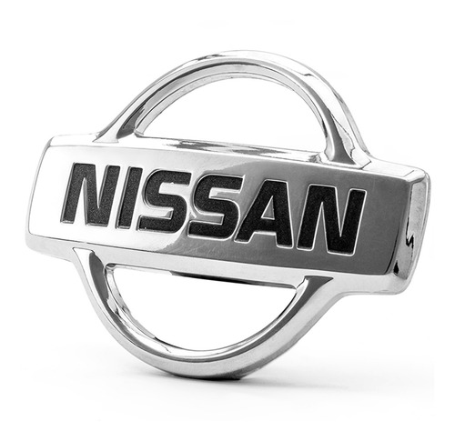 Emblema Nissan Cromado De Parrilla Frontal