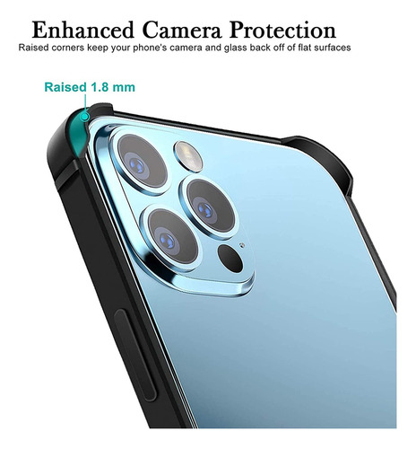 Funda Marco Metálico Para iPhone 15 Pro Max 14 13 12 11