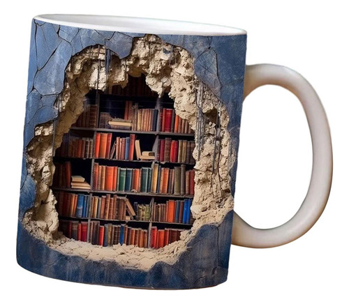 Lk Taza De Café Para Amantes De Los Libros, Taza De Cerámica