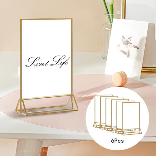 Suporte De Mesa De Acrílico Para Placas, Suporte De 7