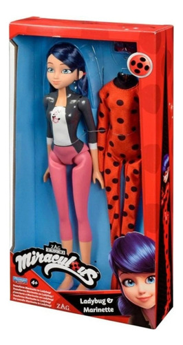 Muñeca Miraculous Ladybug & Marinette