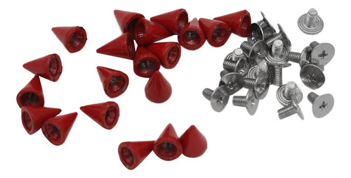 20x Remaches De Metal Botones De Forma De Pernos Para Diy