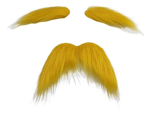 3 Conjunto De Barba Y Cejas Postizas, Bigote, Barba