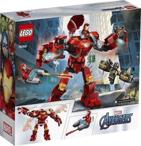 Lego®: Anti-hulk De Iron Man Vs. Agente De A.i.m. 76164 Cantidad De Piezas 456
