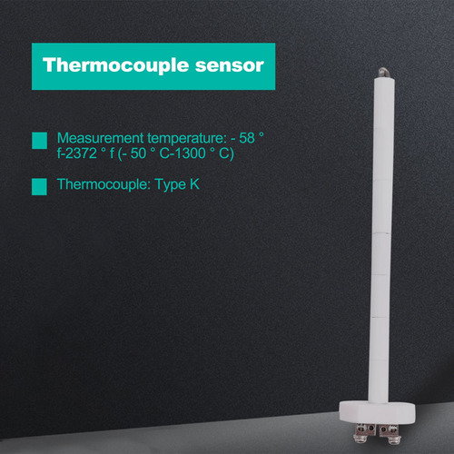 Sensor Termopar Tipo K De Alta Temperatura Para Horno De Cer