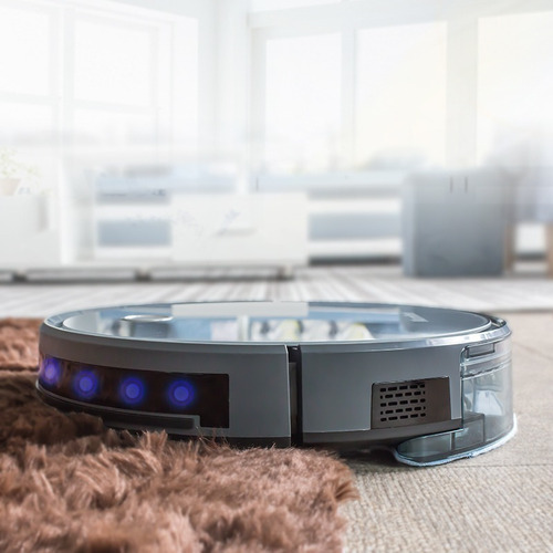 Imagen 7 de 10 de Aspiradora Robot Wifi Con Trapeador Mamibot Exvac 660
