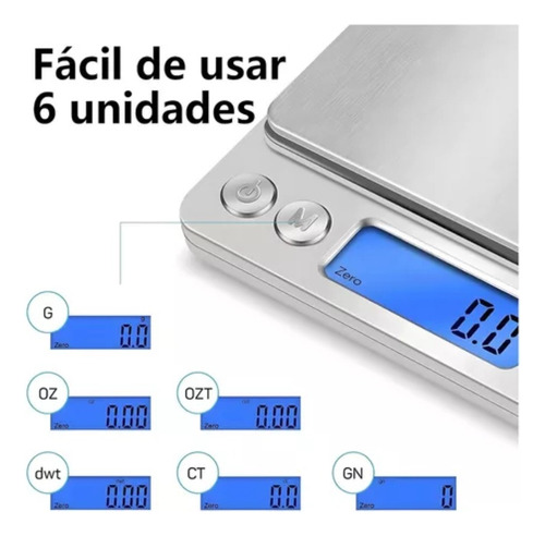 La Báscula Digital De Pesaje De Cocina Es De 0,1 Gramos Y 3