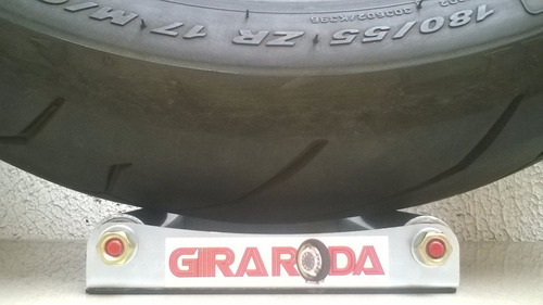 Cavalete Giratório Gira Roda Manutenção Facil Para Sua Moto