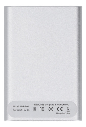 Disco Duro Externo Portátil Ultradelgado Tipo Funda Hdd De 2