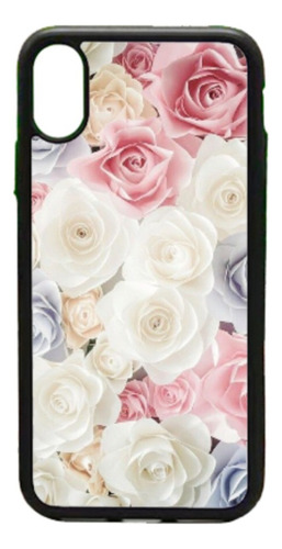Funda Protector Para Iphone Magsafe Flores Rosa Azul Blanco Iphone 14 Plus
