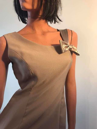 Vestido De Fiesta Champagne