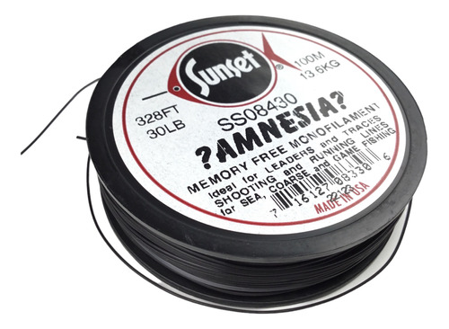 Nylon Amnesia 30lbs. / 0,62mm. Ideal Brazolada - Running Fly