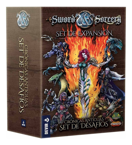 Sword & Sorcery - Set De Expansion: Cronicas Antiguas Set De Desafios, De Devir Devir. Editorial Devir, Tapa Blanda, Edición 1 En Español