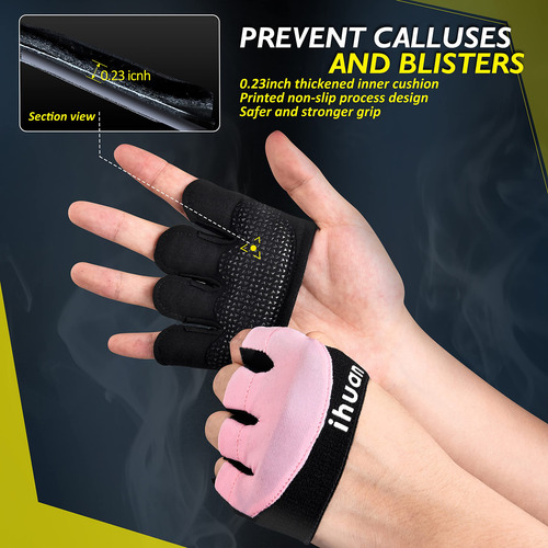 Ihuan Guantes De Entrenamiento De Gimnasio Para Hombres Y Mu