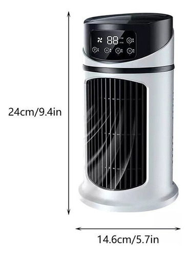 Ventilador De Aire Acondicionado De Escritorio Portátil 2024