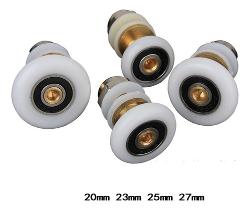 Rodillos De Polea Para Puerta Corredera De Vidrio, Conjunto