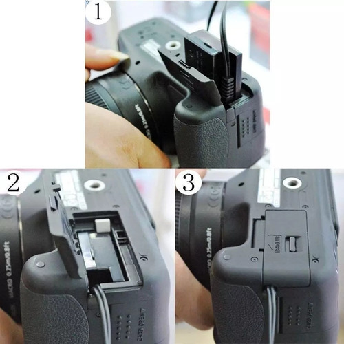 Adaptador De Corriente Para Canon T2i T3i T5i