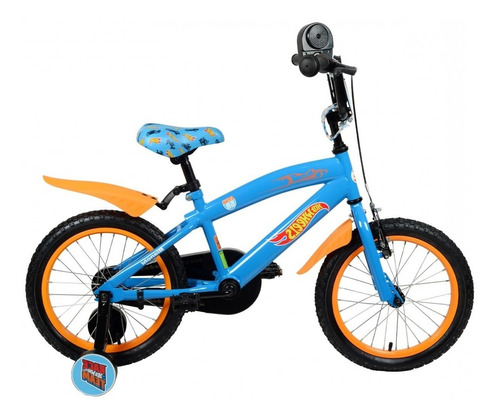 Bicicleta Hotwheels 16 Azul