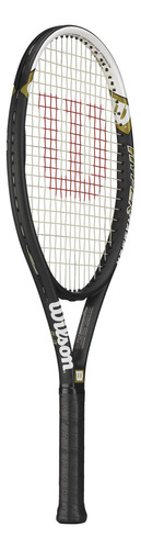 Raqueta De Tenis Wilson Hyper Hammer 5.3 Strung Negra/blanca