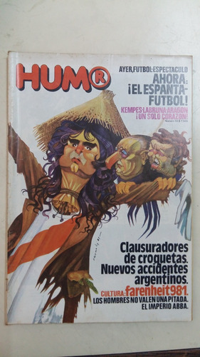 Revista Humor N° 56 / 1981 / Kempes De River