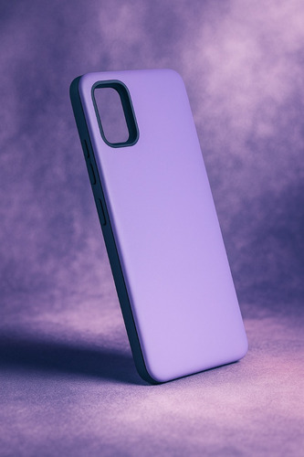 Protector Duro Liso Moto G04/g24 Negro Negro Lisa