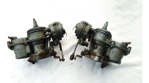 Par Carburador Duplo Fusca Brasília Kombi 1600 Gasolina (Usado)