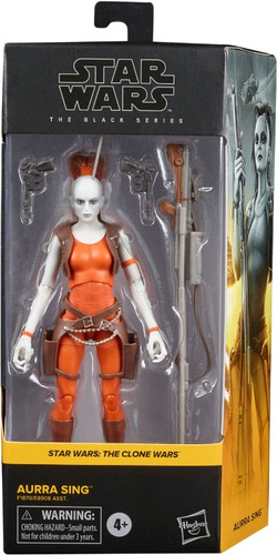 Star Wars 6  The Black Series The Clone Wars Aurra Sing