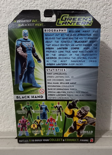 Dc Universe Classics Black Hand Figura (Usado)