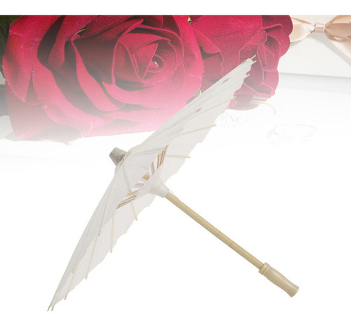 Mox Paraguas De Papel Blanco, 5 Unidades, Para Boda China
