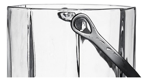 Cubo De Hielo Transparente Cómodo Con Clip De Hielo Para