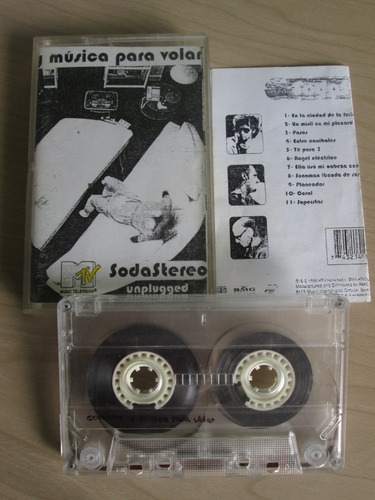 Soda Stereo Casettes Tape (cd Tumusica)