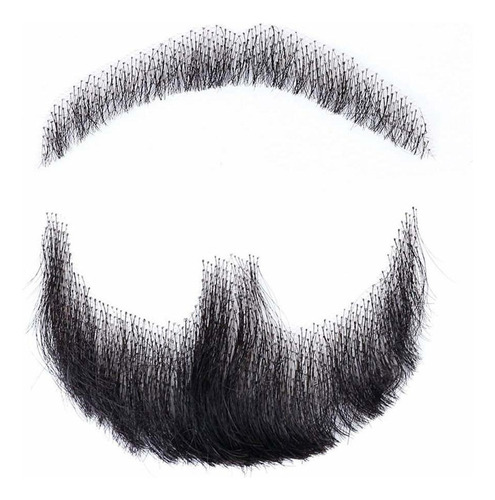 1 Barba Y Bigote Falsos De Cabello Humano Barbas De