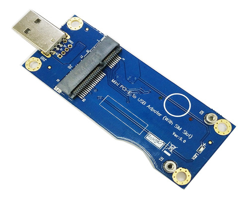 Adaptador Pci-e A Usb Con Ranura Para Tarjeta Sim Para Módu