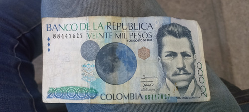 Billete 20000