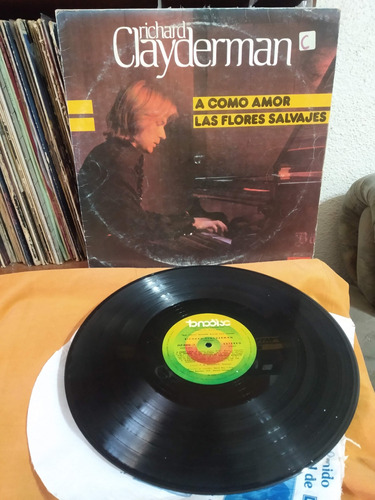 Richard Clayderman A Como Amor Las Flores Salvajes Vinilo