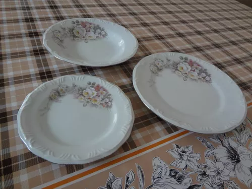 Aparelho de Jantar 42 Peças Vitória Porcelana Schmidt