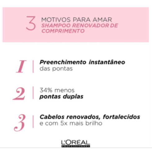 Kit Loreal Pro Longer Shampoo 750ml+cond 750ml+mascara 250gr