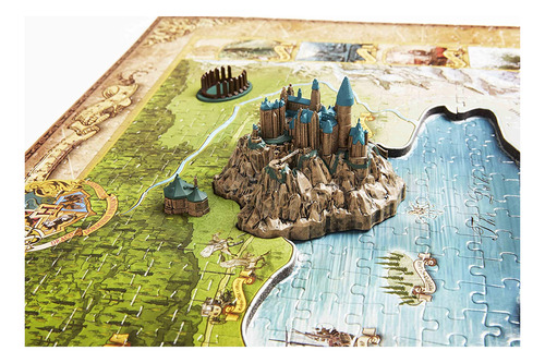4d Cityscape Harry Potter Wizarding World Hogwarts Hogsmeade