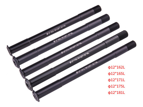 Adaptador De Bicicleta Skewer De 12 Mm, 175 Mm Y 1,75 Mm