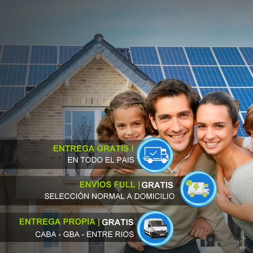 Imagen 6 de 8 de Must Kit Solar Completo 6 Paneles Inversor 3kw/6kw Litio M10