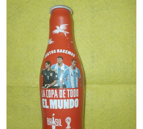 2 Botellas De Coca Cola - De Alunio - Mundial 2014